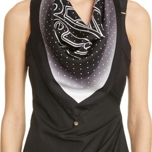 MAX MARA Aloejs2 Monogram Silk Scarf